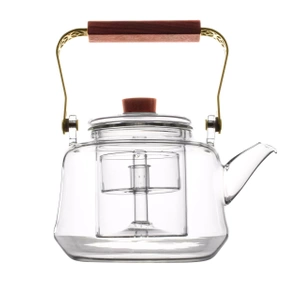 Glass coffee jug with brewer Ornamento 1000ml