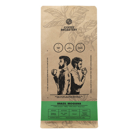 Coffee Broastery - Bohnenkaffee Brazil Mogiana Premium 400 g