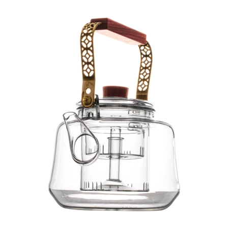 Glass coffee jug with brewer Ornamento 1000ml