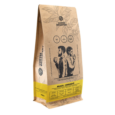 Coffee Broastery - whole bean coffee Brazil Cerrado Premium 400g