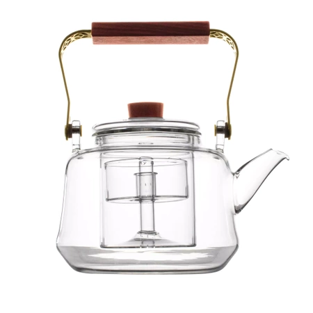 Glass coffee jug with brewer Ornamento 1000ml