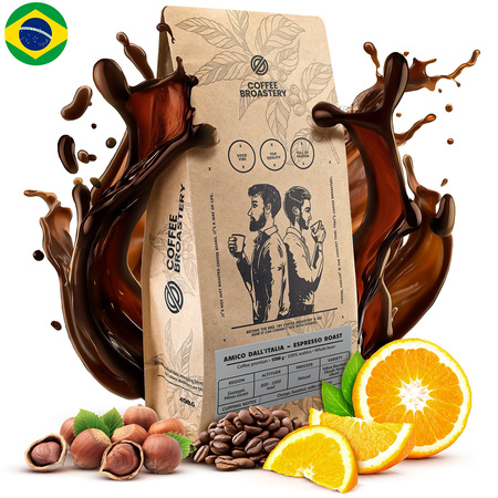 Coffee Broastery - Kawa ziarnista Amico dall'Italia Espresso Roast 400 g