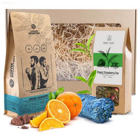 Gift Set Coffee Broastery + Tea + White Sage Incense